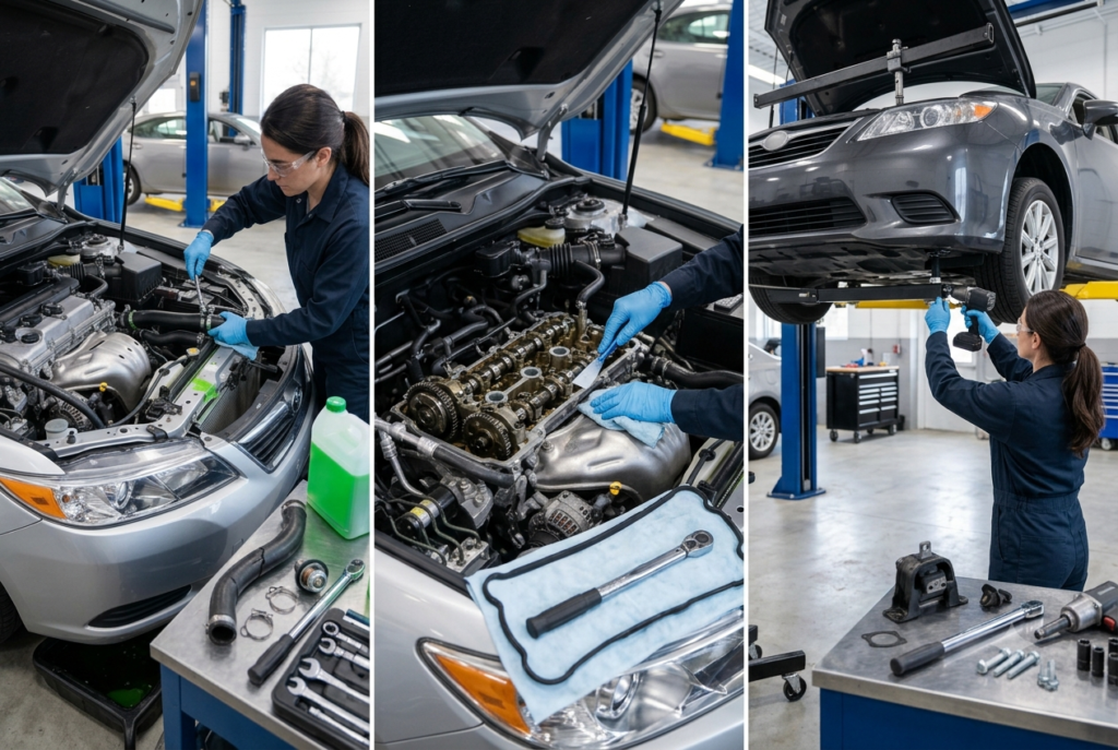 Car Engine Mount Repair