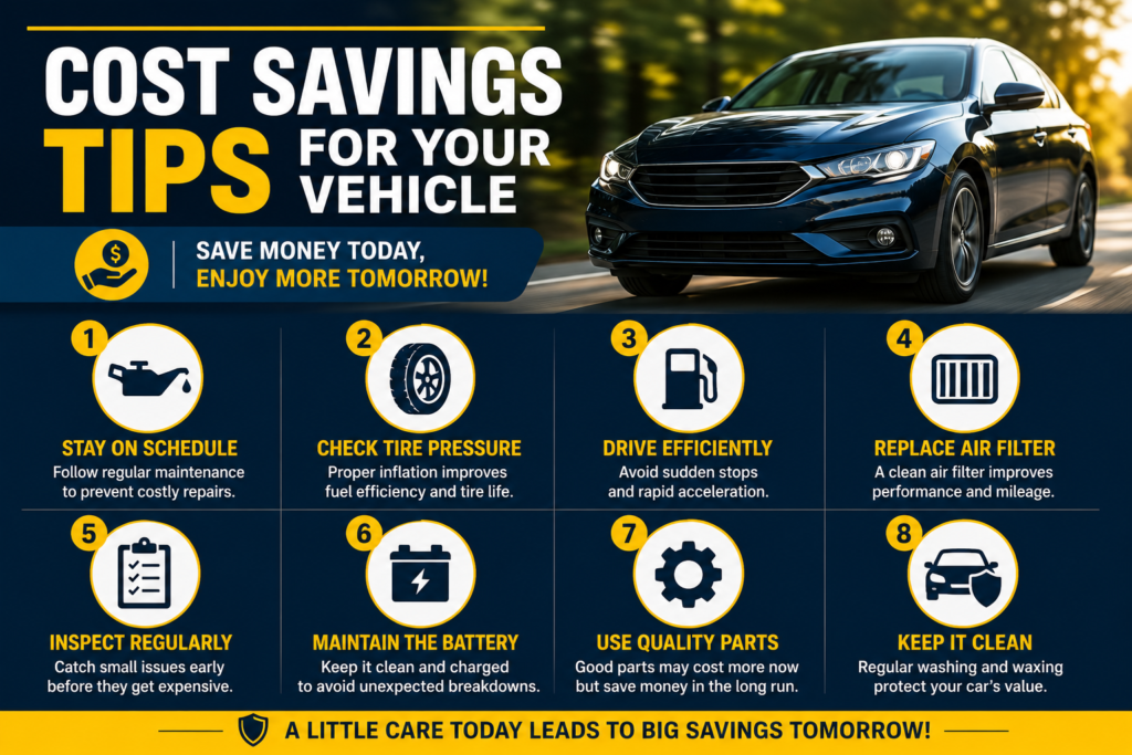 Cost Savings Tips For Vehicle