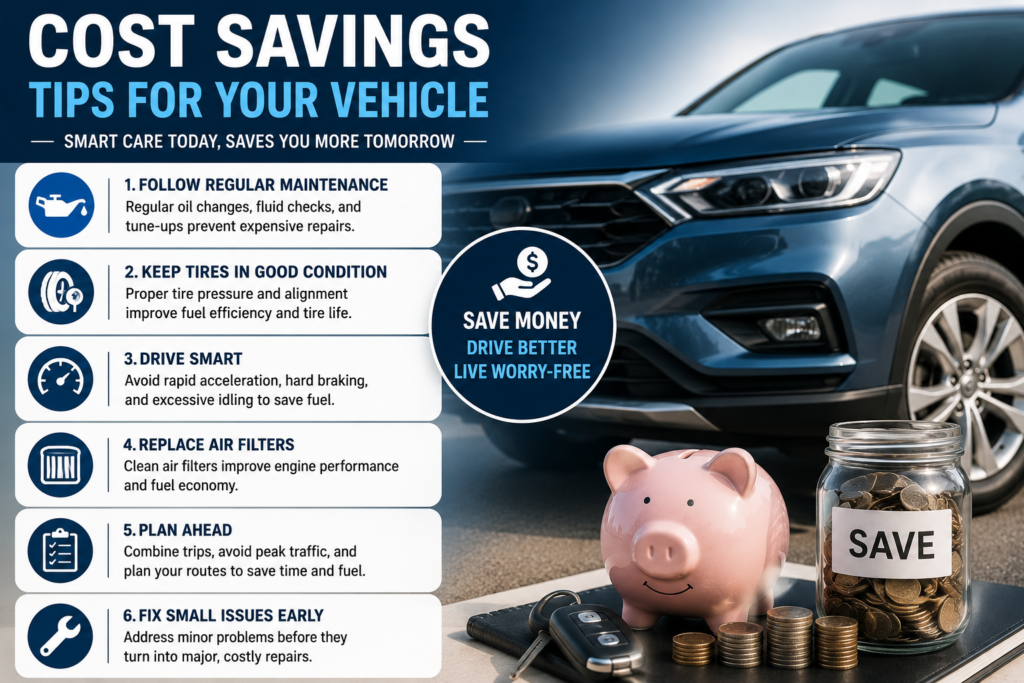 Cost Savings Tips For Vehicle