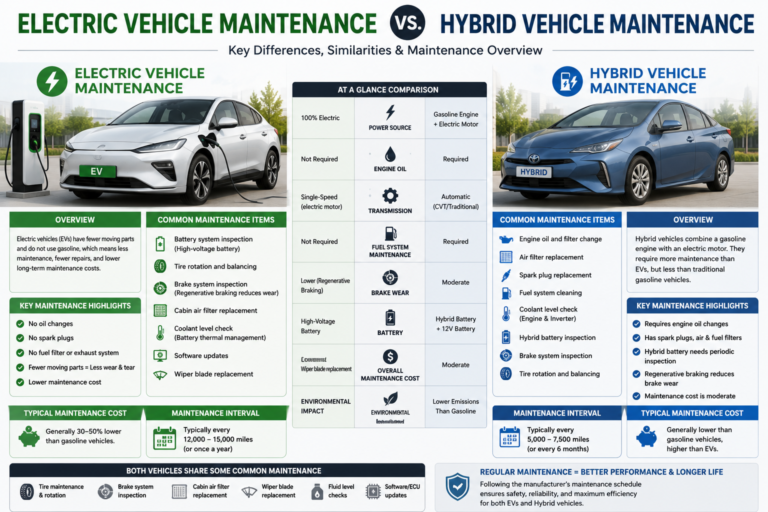 electric vehicle maintenance