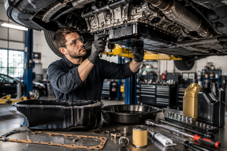 Engine Oil Leak Repair