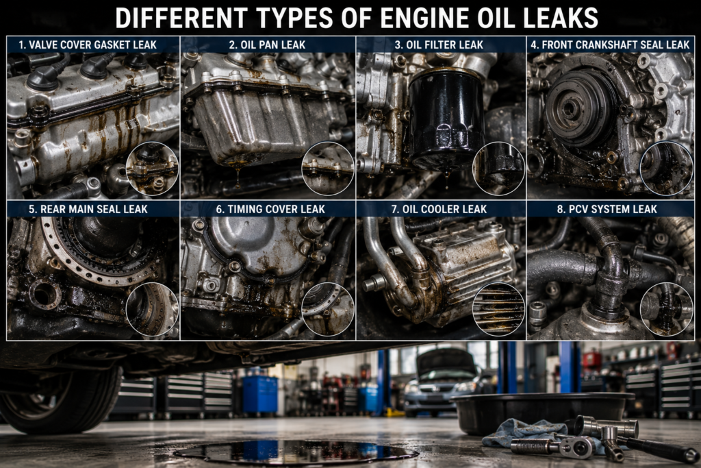 Engine Oil Leak
