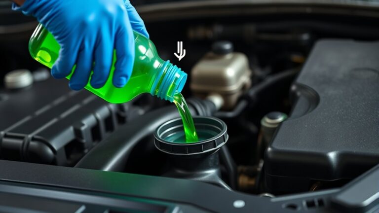 adding engine coolant properly