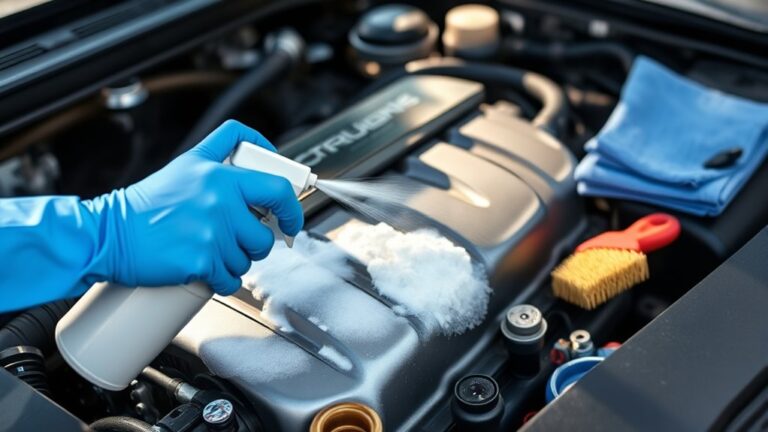 car engine cleaning steps