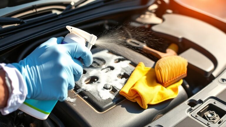 car engine cleaning steps