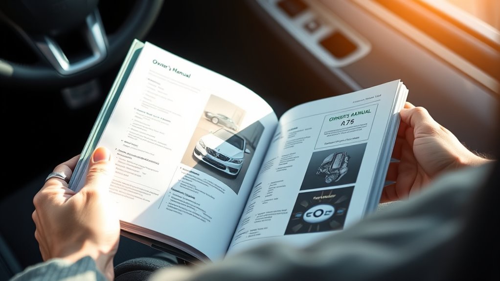 check manual for engine size