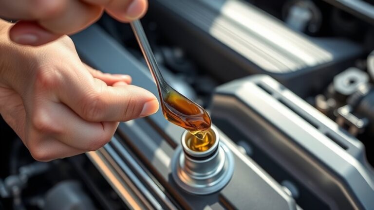 check oil level easily