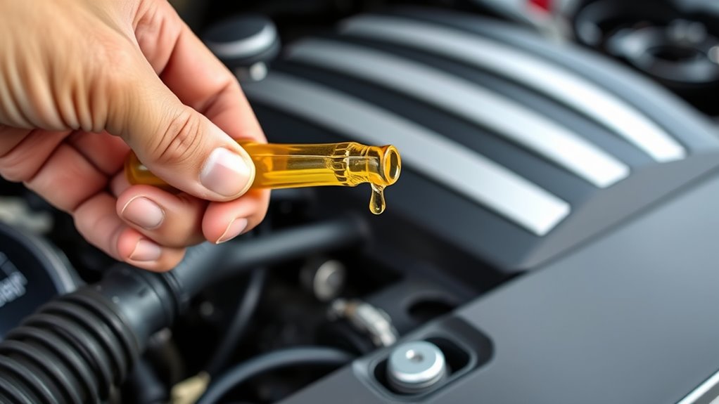 check oil level regularly