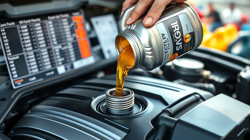 Add Oil to a Car Engine