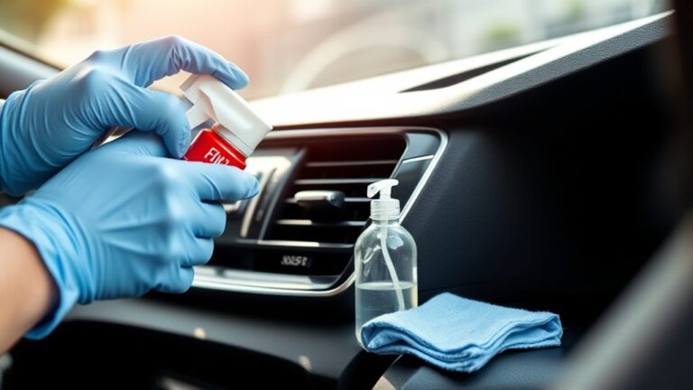 clean car air conditioning