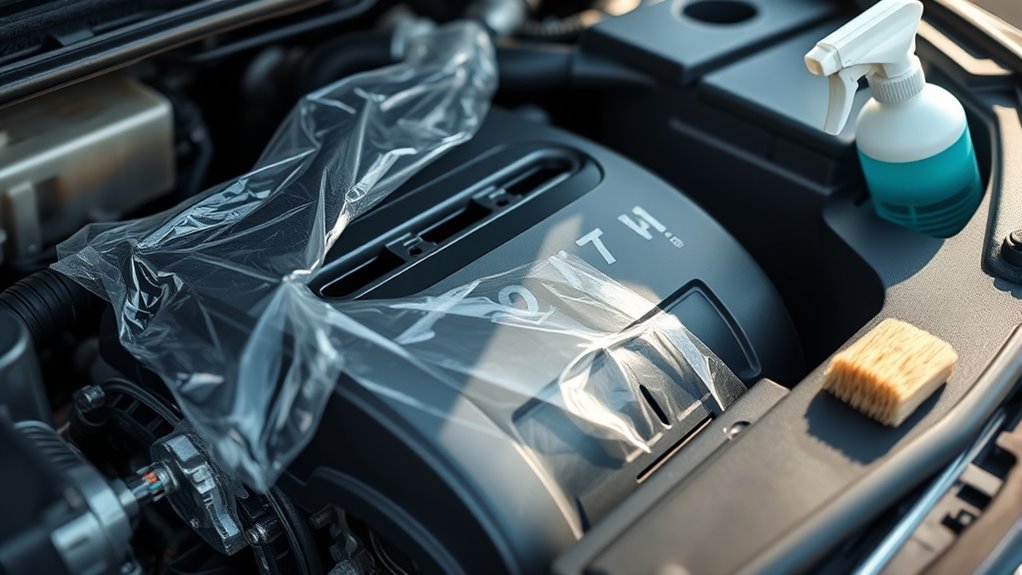 How to Wash Your Car Engine