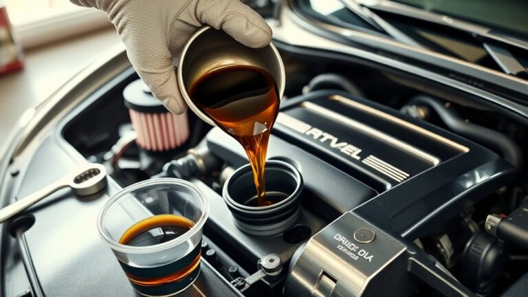drain and replace engine oil