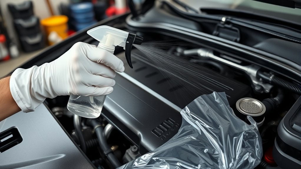 engine cool cover removal