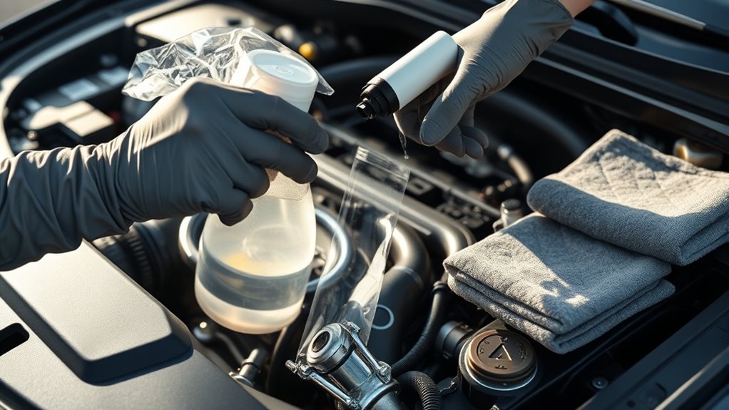 Clean a Car Engine