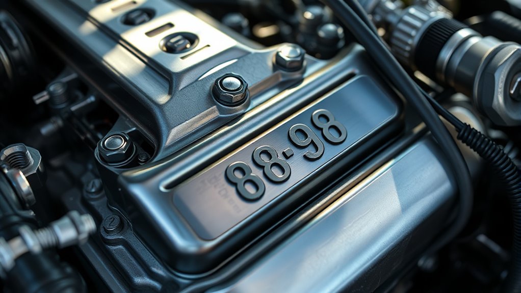 find engine number location
