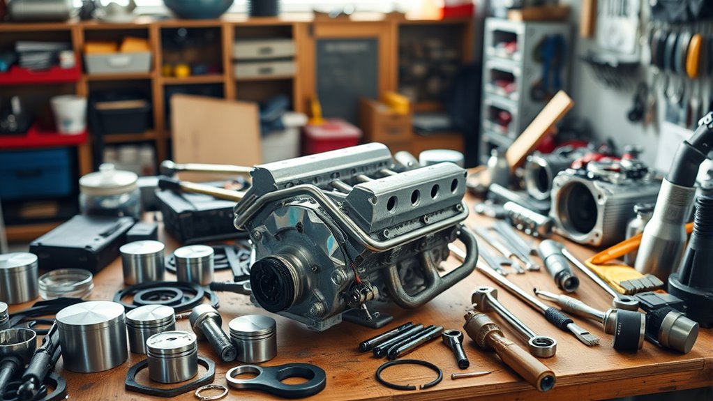 gather tools and parts