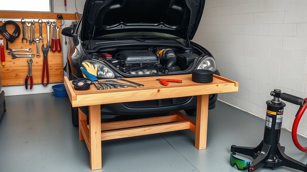 organize tools ensure safety