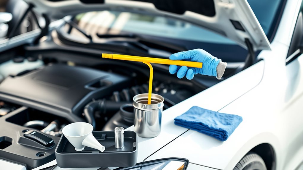 prepare car and tools