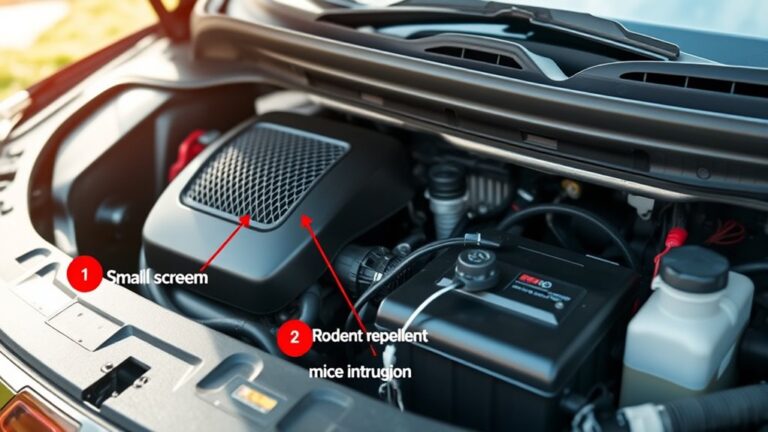 prevent mice from engine