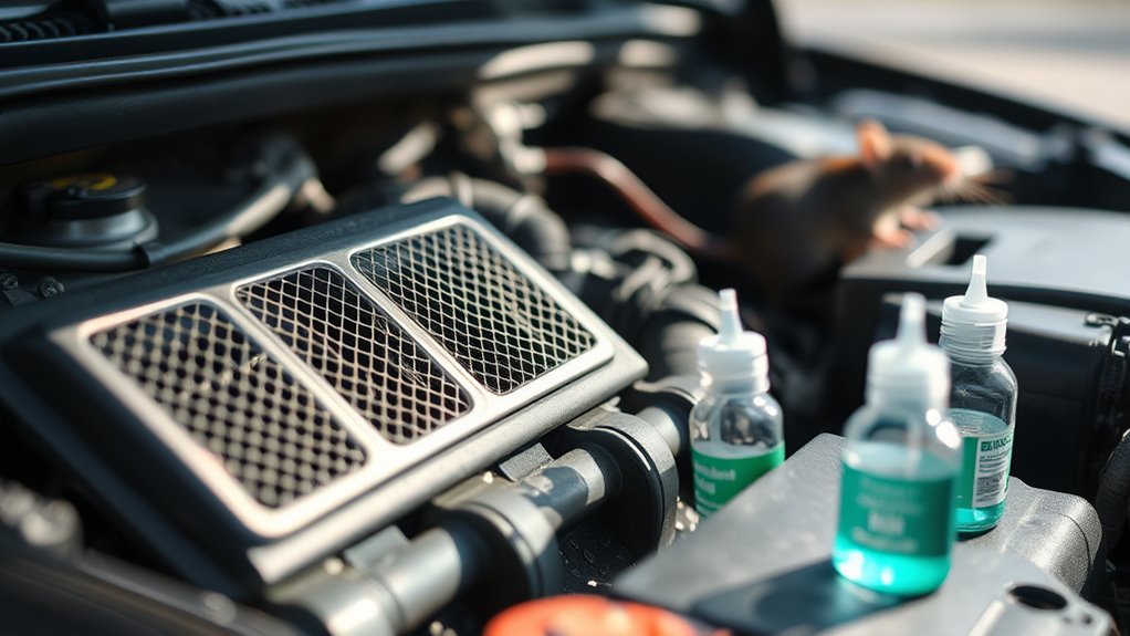 prevent rats from engine