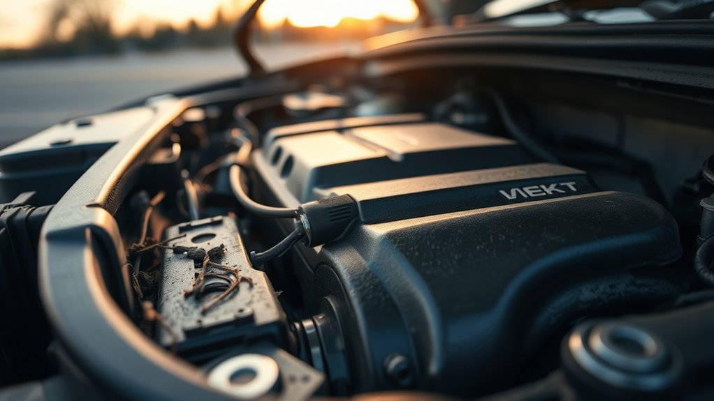 rats enter engine compartments