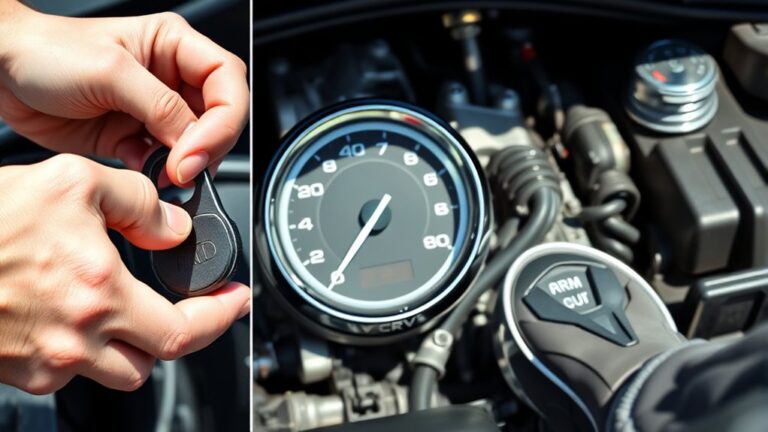 revving car engine steps