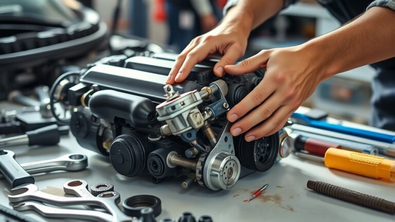 seven step engine repair