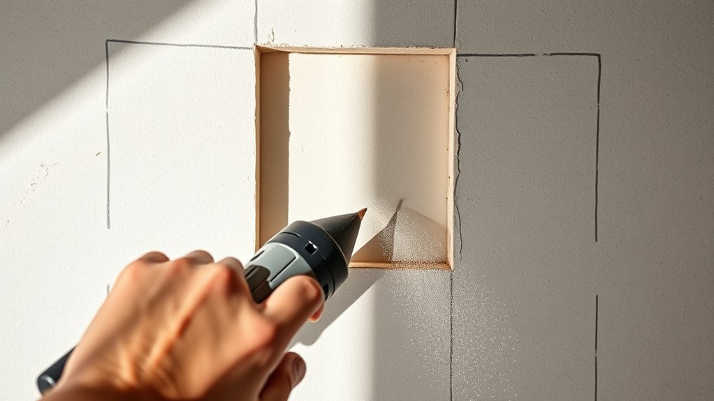 5 Tips for Using an Oscillating Tool on Drywall | Brooklyn Parts Plus Service accurate marking and careful setup