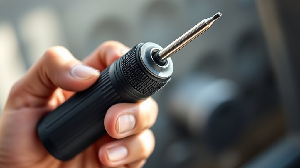 adjustable speed enhances control
