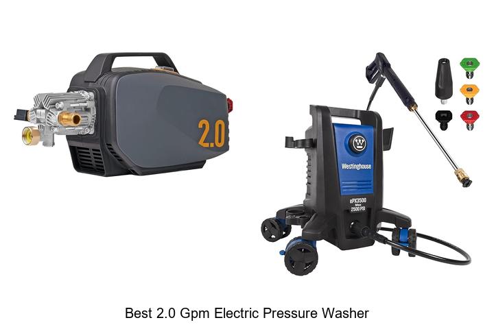 best 2.0 gpm electric pressure washer