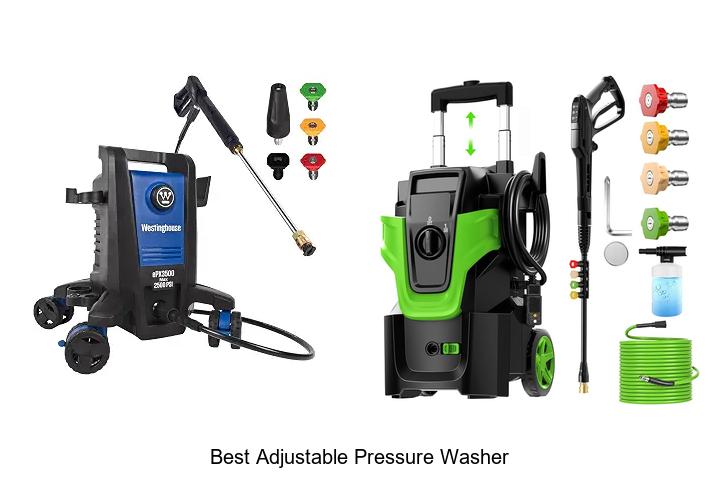 best adjustable pressure washer