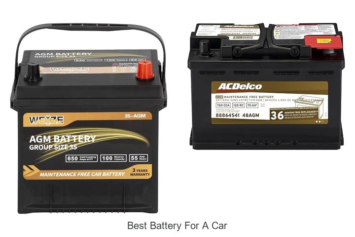 best battery for a car