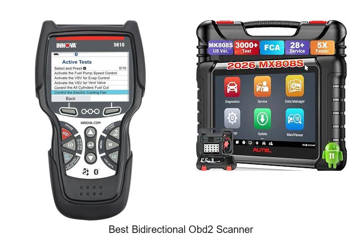 best bidirectional obd2 scanner