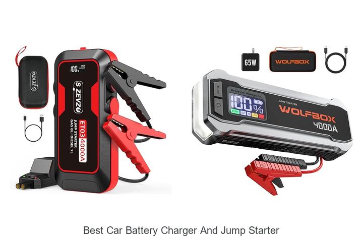 best car battery charger and jump starter