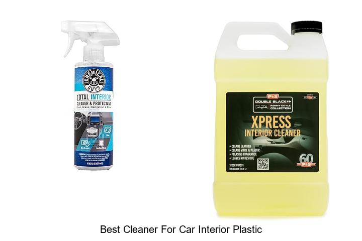 best cleaner for car interior plastic
