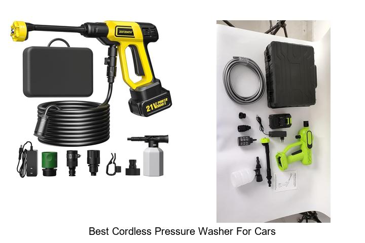 best cordless pressure washer for cars