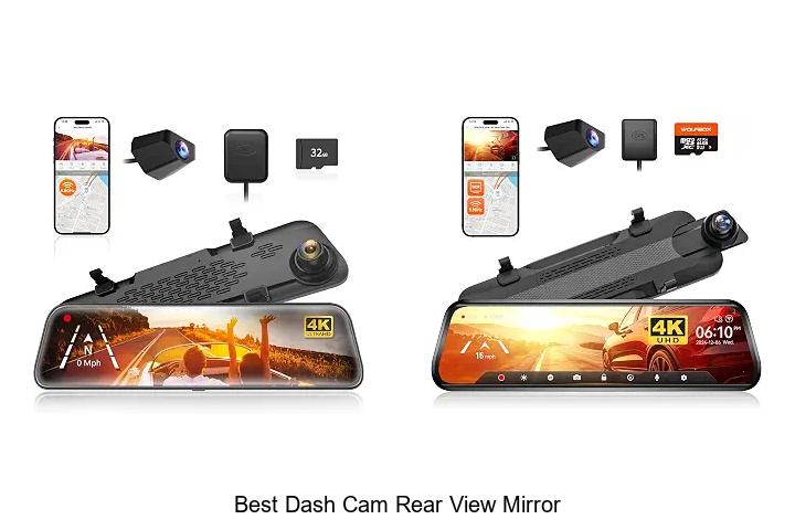best dash cam rear view mirror