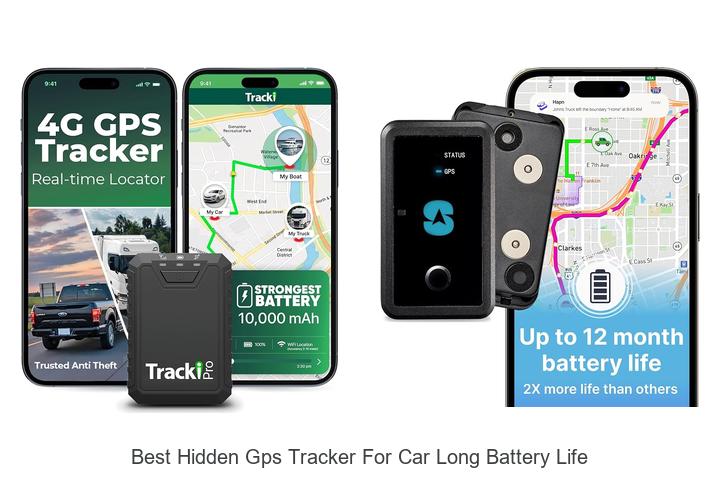 best hidden gps tracker for car long battery life