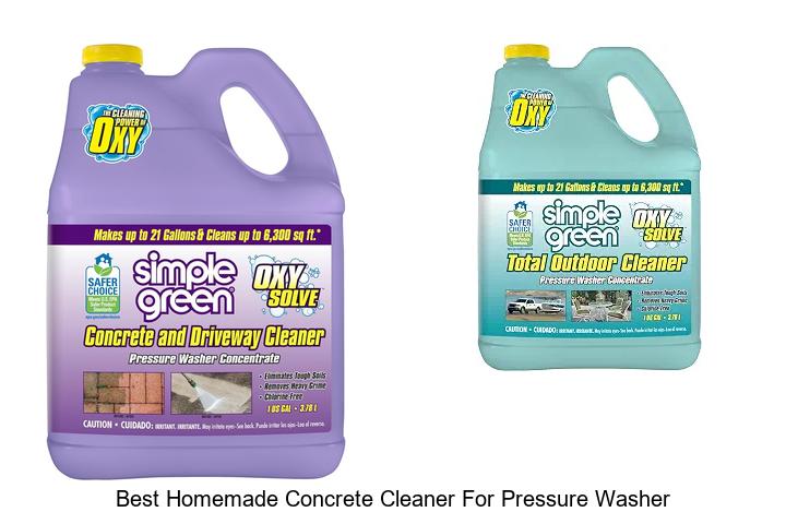 best homemade concrete cleaner for pressure washer