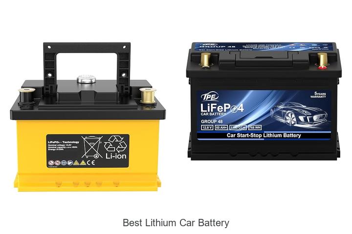best lithium car battery