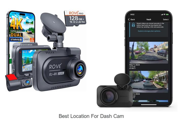 best location for dash cam