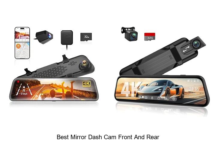 best mirror dash cam front and rear