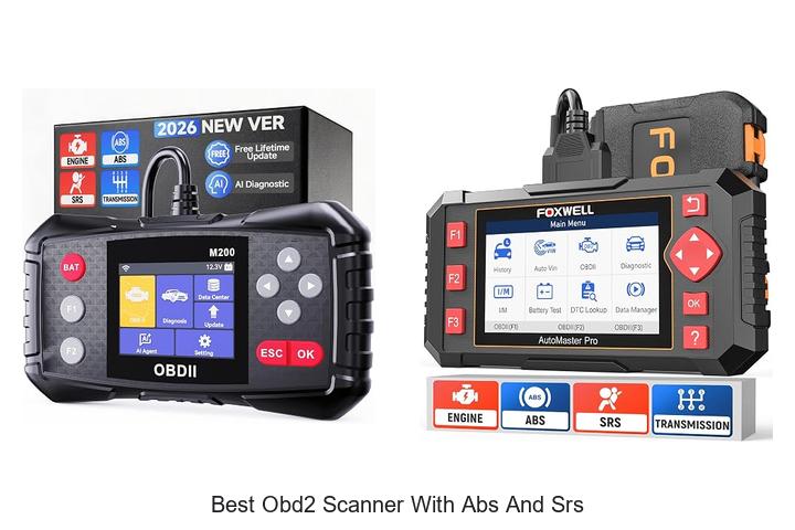 best obd2 scanner with abs and srs