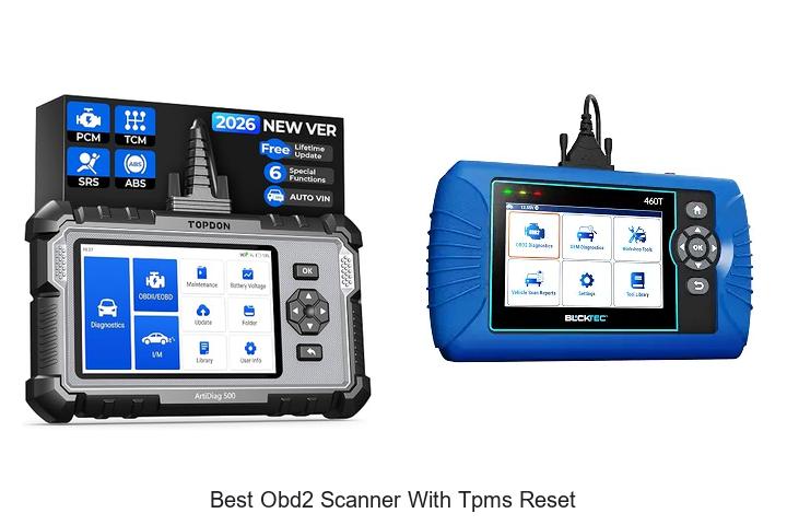 best obd2 scanner with tpms reset