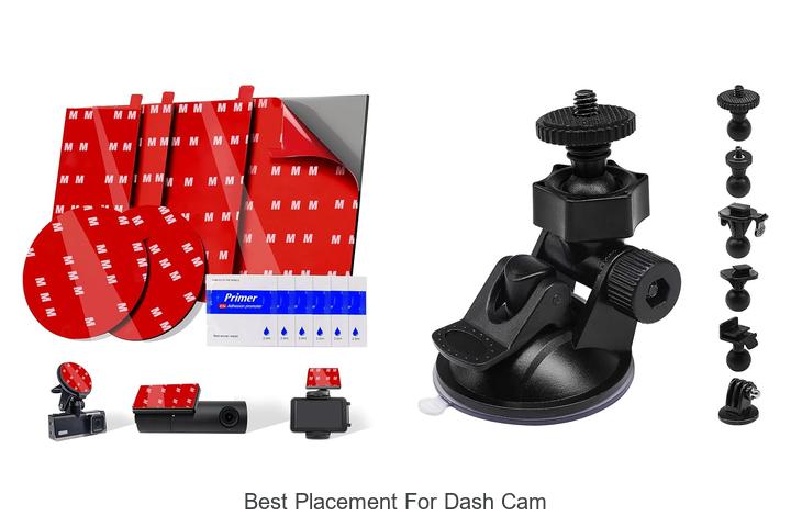 best placement for dash cam
