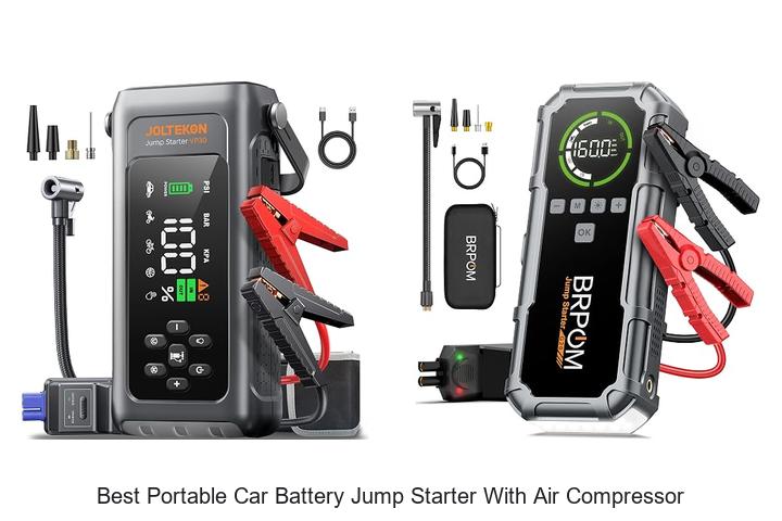 best portable car battery jump starter with air compressor