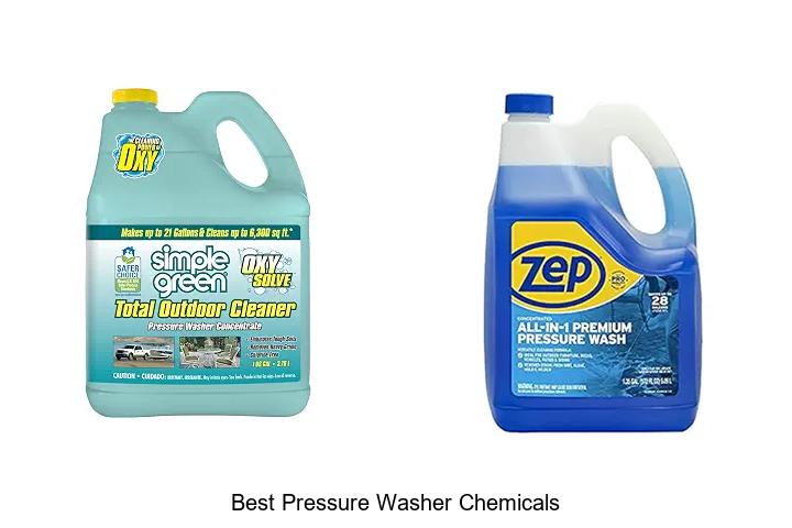 best pressure washer chemicals