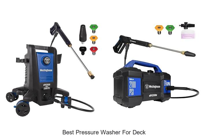best pressure washer for deck
