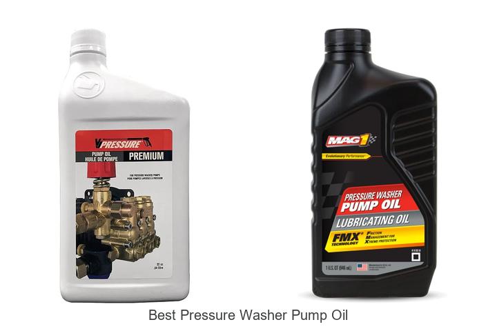 best pressure washer pump oil