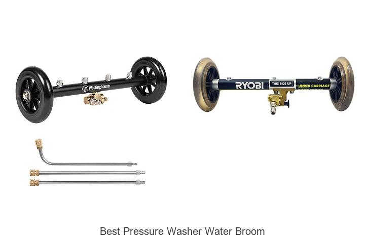 best pressure washer water broom